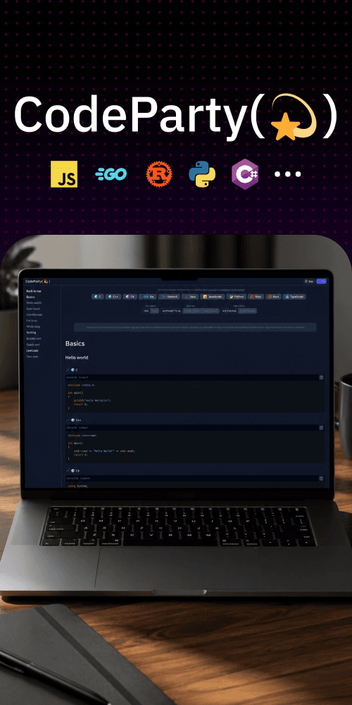 CodeParty preview
